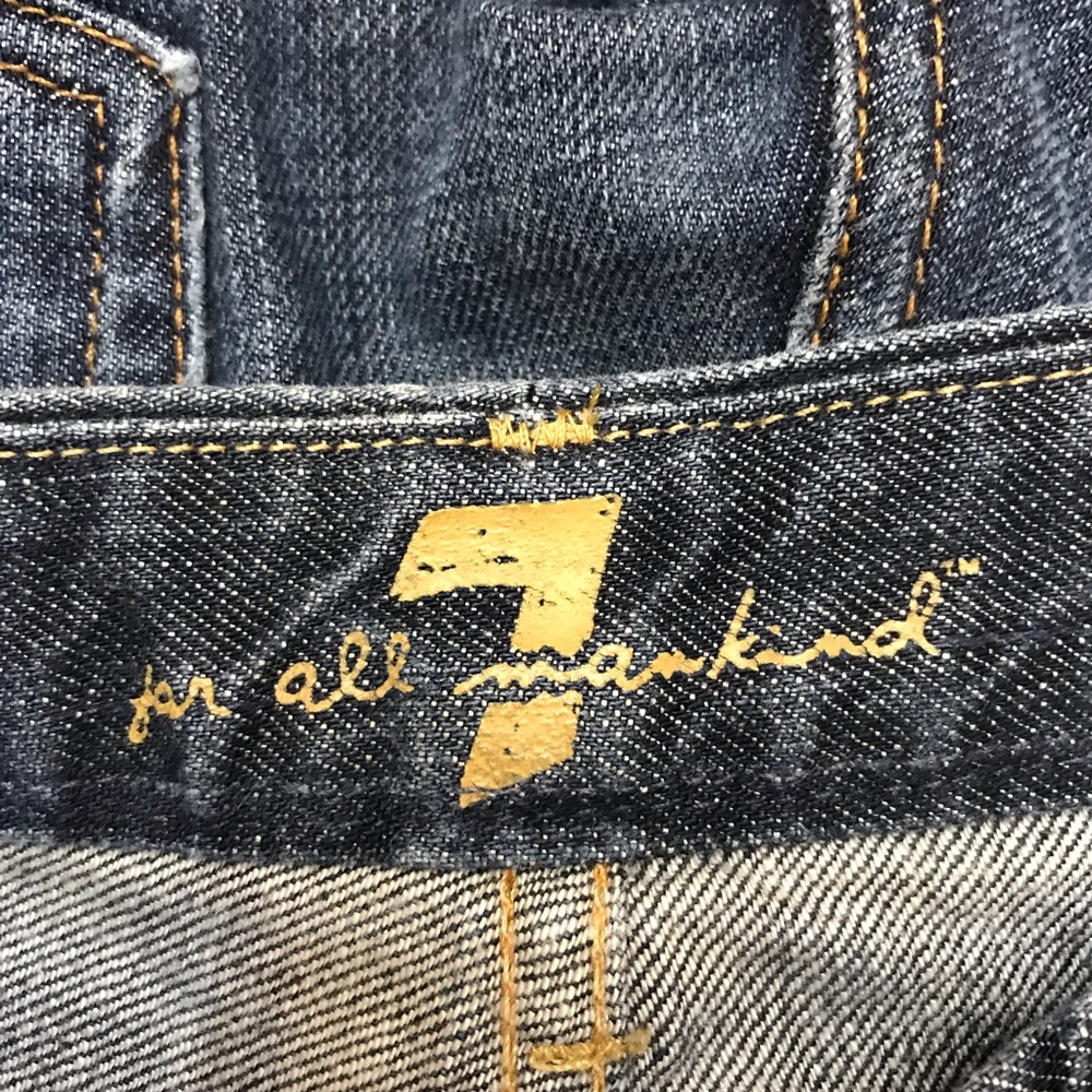 NWOT 7 For All Mankind ‘A’ Pocket Flare Jean Size 27 - Picture 12 of 13